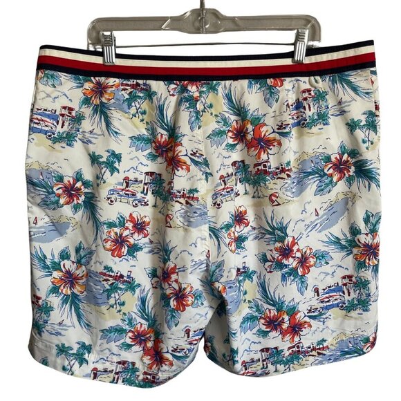 LIKE NEW Tommy Hilfiger Hawaiian Swim Trunks Size XL - Picture 2 of 6